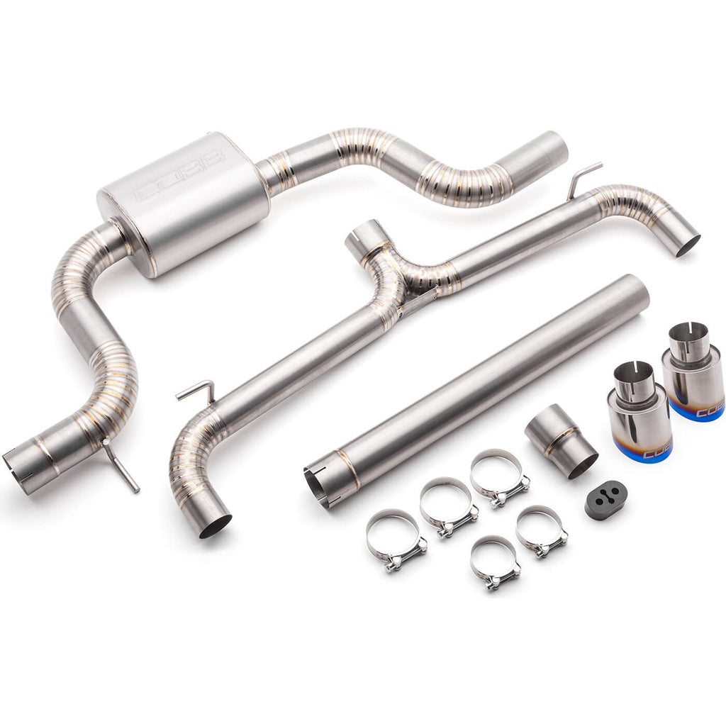 COBB Titanium Cat-Back Exhaust System, 2015-2017 GTI