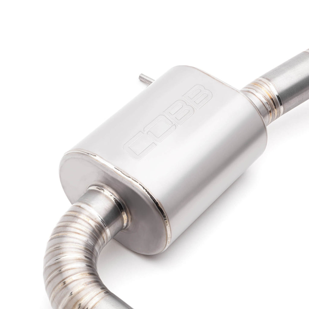 COBB Titanium Cat-Back Exhaust System, 2015-2017 GTI - Angle 2