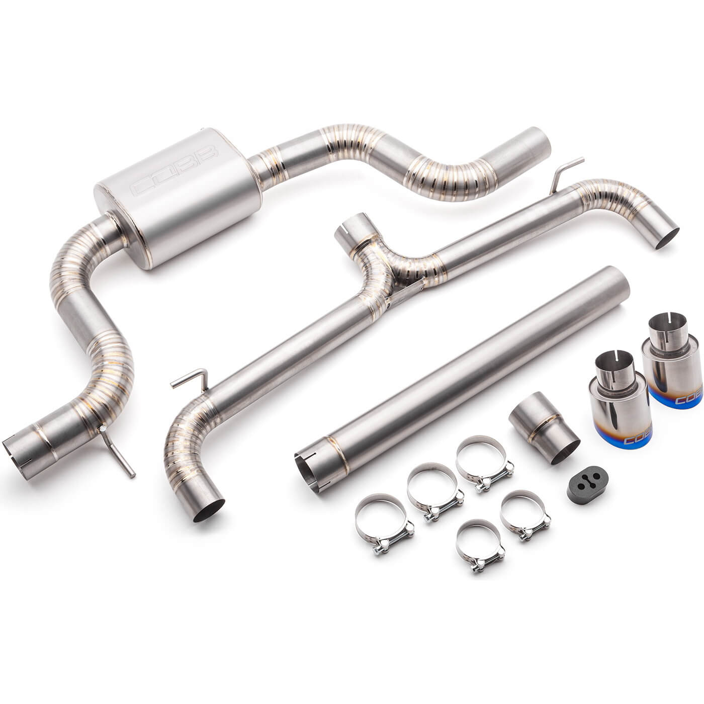 COBB Titanium Cat-Back Exhaust System, 2018-2021 GTI (MK7.5)