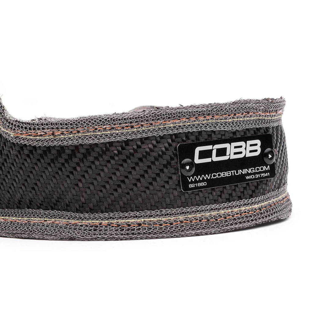 COBB Turbo Blanket (Black Lava), 2002-2014 WRX & 2004-2021 STi - Angle 2
