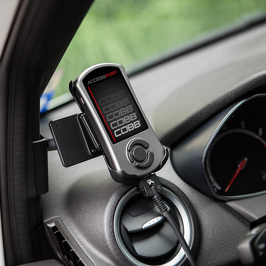 COBB v3 AccessPort A-Pillar Mount, 2014-2019 Fiesta ST - Angle 6