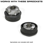 Company23 AVCS Intake Cam Sprocket Tool, 2004-2021 STi & 2006-2014 WRX - Angle 4