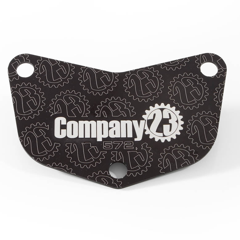 Company23 Exhaust Port Cover Kit (EJ), 2002-2014 WRX & 2004-2021 STi - Angle 2