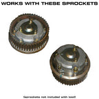 Company23 Intake Cam Sprocket Tool, JDM V7 & EARLY V8 AVCS - Angle 3