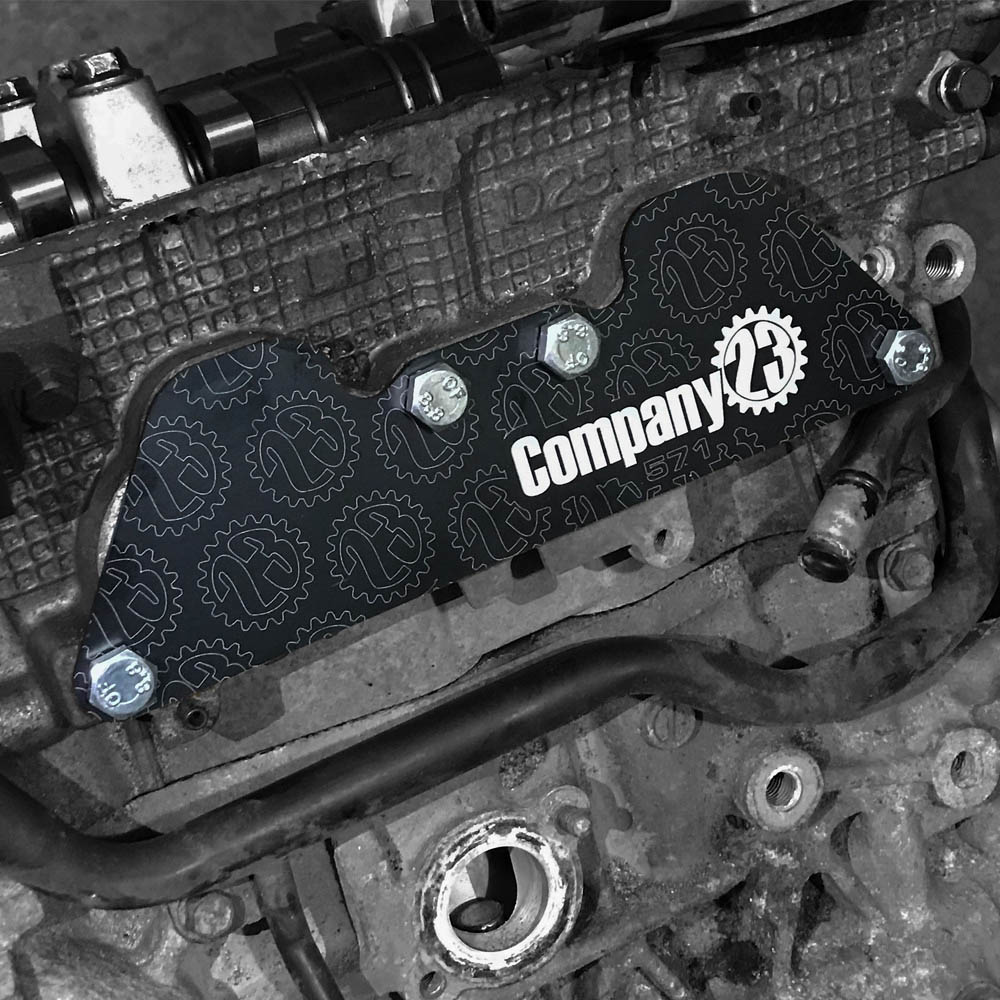 Company23 Intake Port Cover Kit (EJ), 2002-2014 WRX & 2004-2021 STi - Angle 3