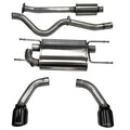 Corsa Sport Cat-Back Exhaust System w/ Dual Black Tips, 2013-2018 BRZ/FR-S/86