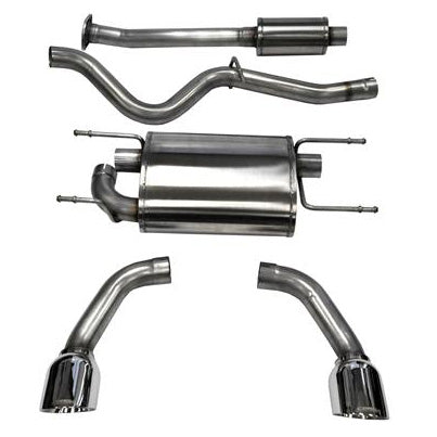 Corsa Sport Cat-Back Exhaust System w/ Dual Polished Tips, 2013-2018 BRZ/FR-S/86