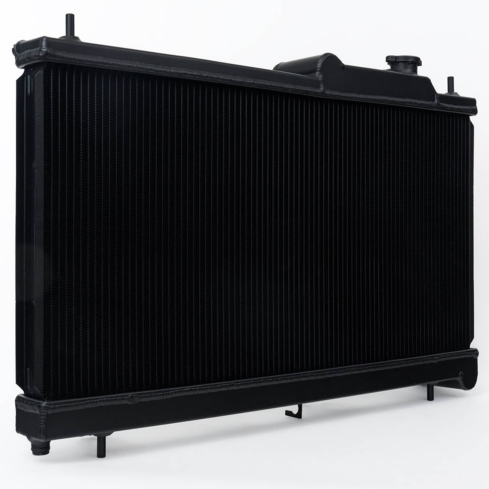 CSF 2-Row 42mm Race-Spec Radiator (Black), 2008-2021 WRX & STi