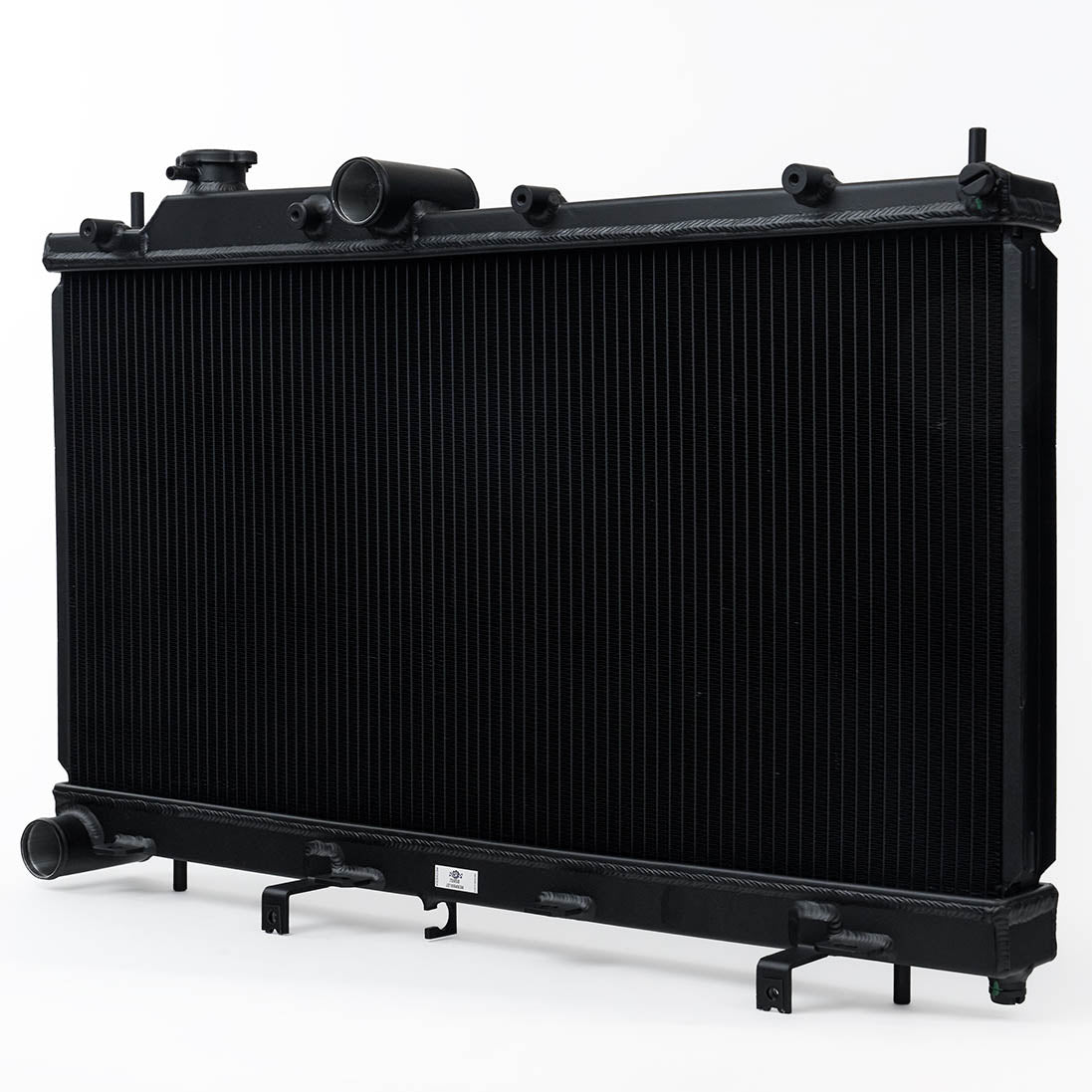 CSF 2-Row 42mm Race-Spec Radiator (Black), 2008-2021 WRX & STi - Angle 2