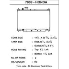 CSF Aluminum Radiator, 2000-2009 S2000 - Angle 2