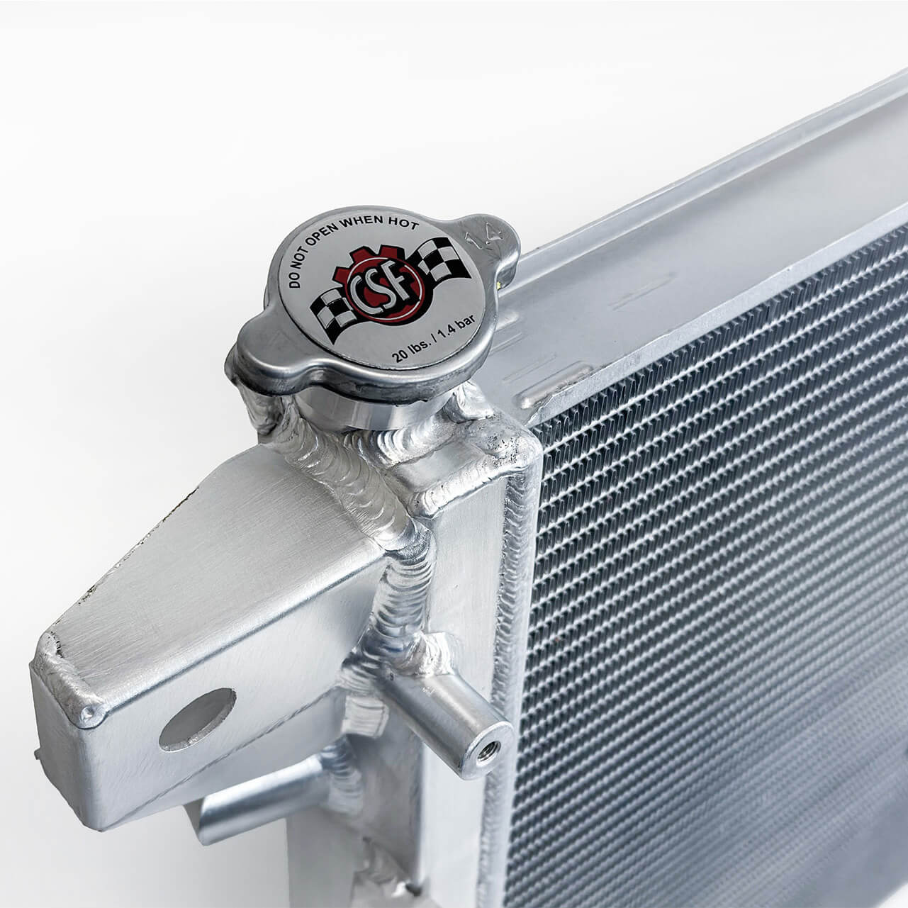 CSF Aluminum Radiator, 2017-2020 F-150 Raptor - Angle 3