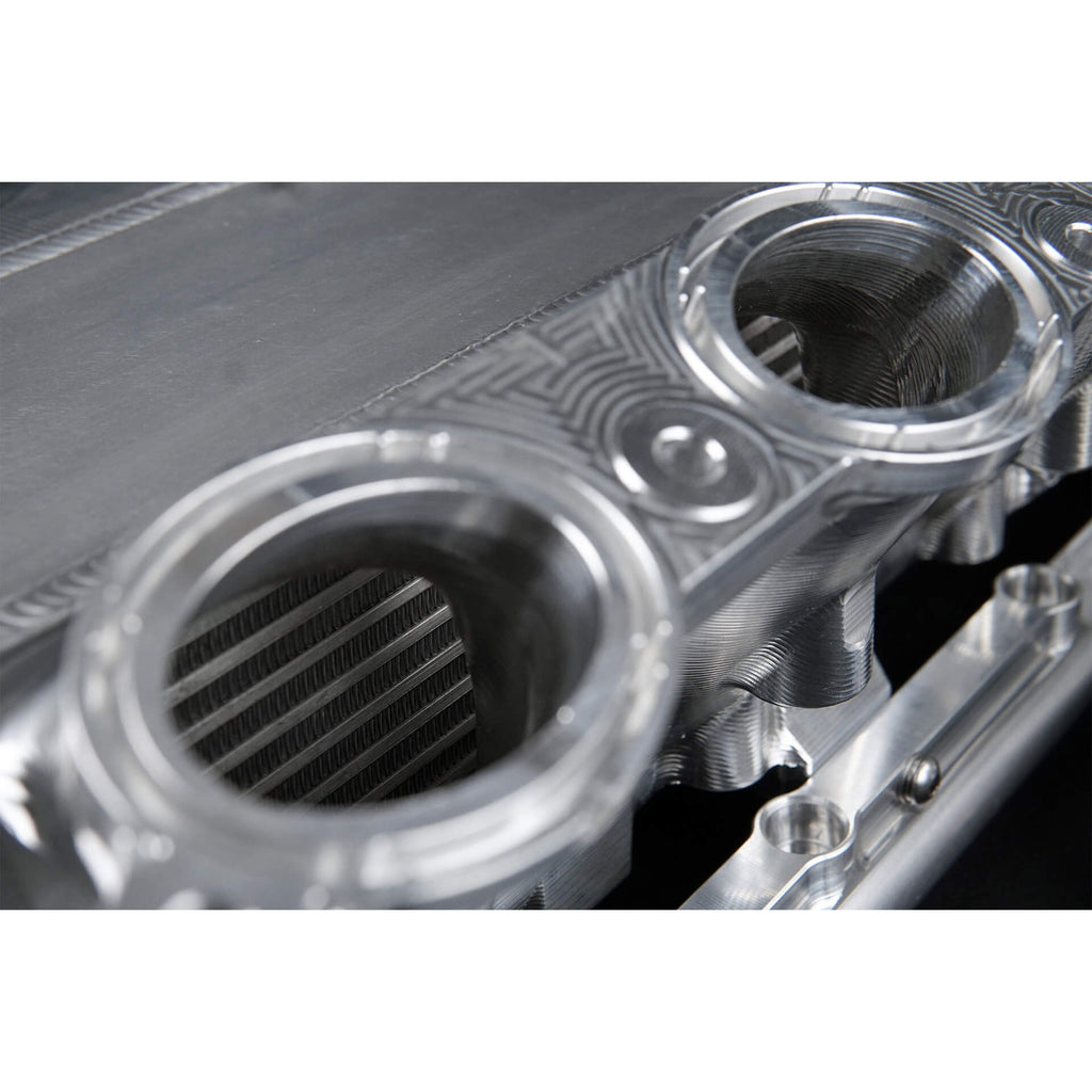 CSF Charge-Air Cooler Manifold- Machined Billet Aluminum, 2020-2024 GR Supra (A90) - Angle 5
