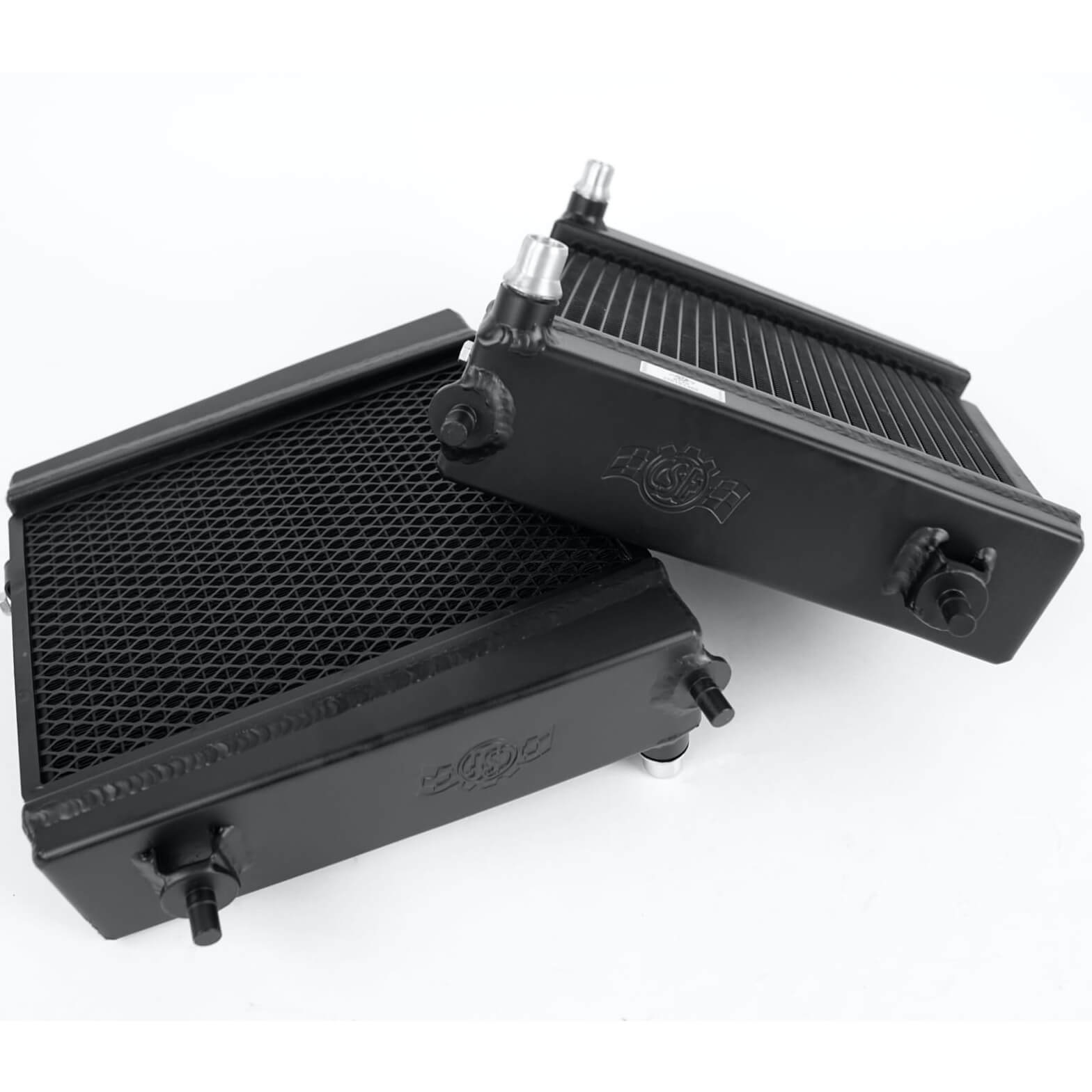 CSF High-Performance Auxiliary Radiator, Fits Both L & R Two Required, 2020-2024 GR Supra (A90) - Angle 2