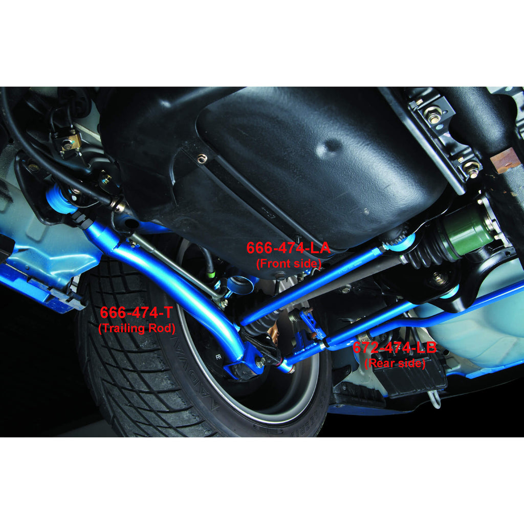 Cusco Adj. Rear Lateral Links (Front Position, Pair/2), 2002-2007 WRX & 2004-2007 STi - Angle 2