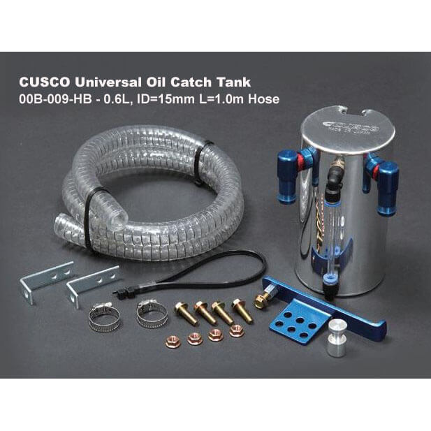 Cusco Catch Can (15mm, 0.6L, Polished)
