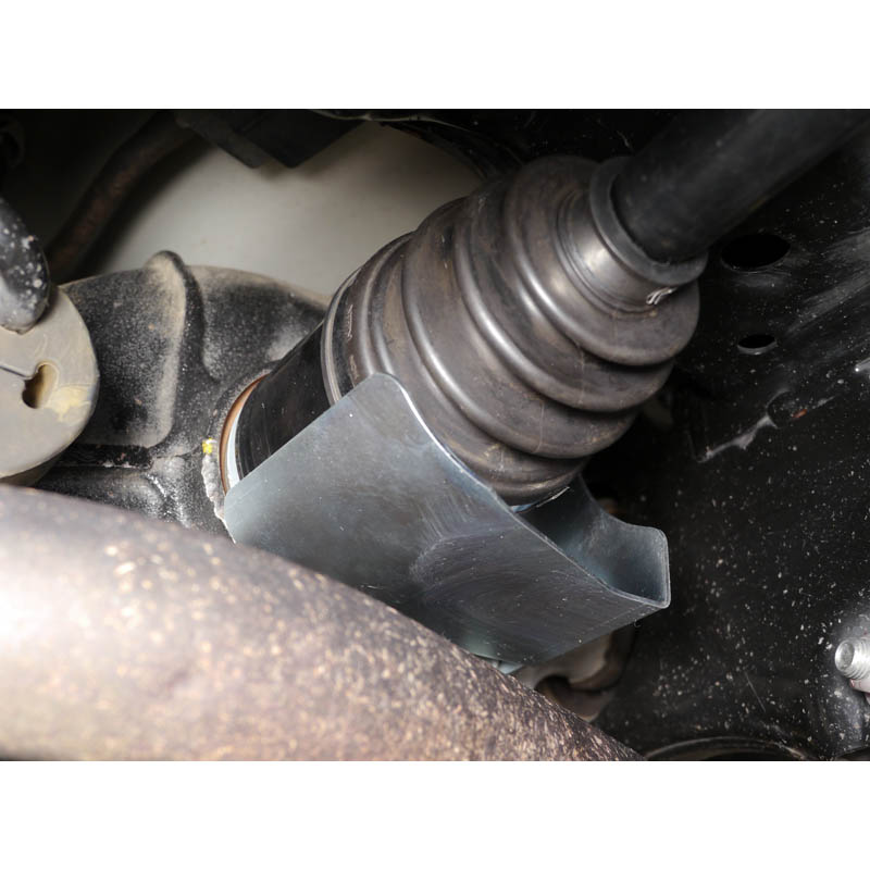 Cusco Drive Shaft Heat Shield, 2022-2026 BRZ & GR86 - Angle 2