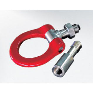 Cusco Folding Tow Hook (Front, Red), 2008-2010 WRX & 2008-2010 STi