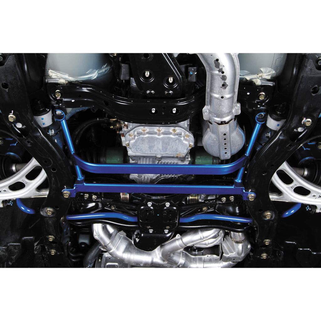 Cusco Front Lower Arm Brace, 2002-2007 WRX & 2004-2007 STi - Angle 2