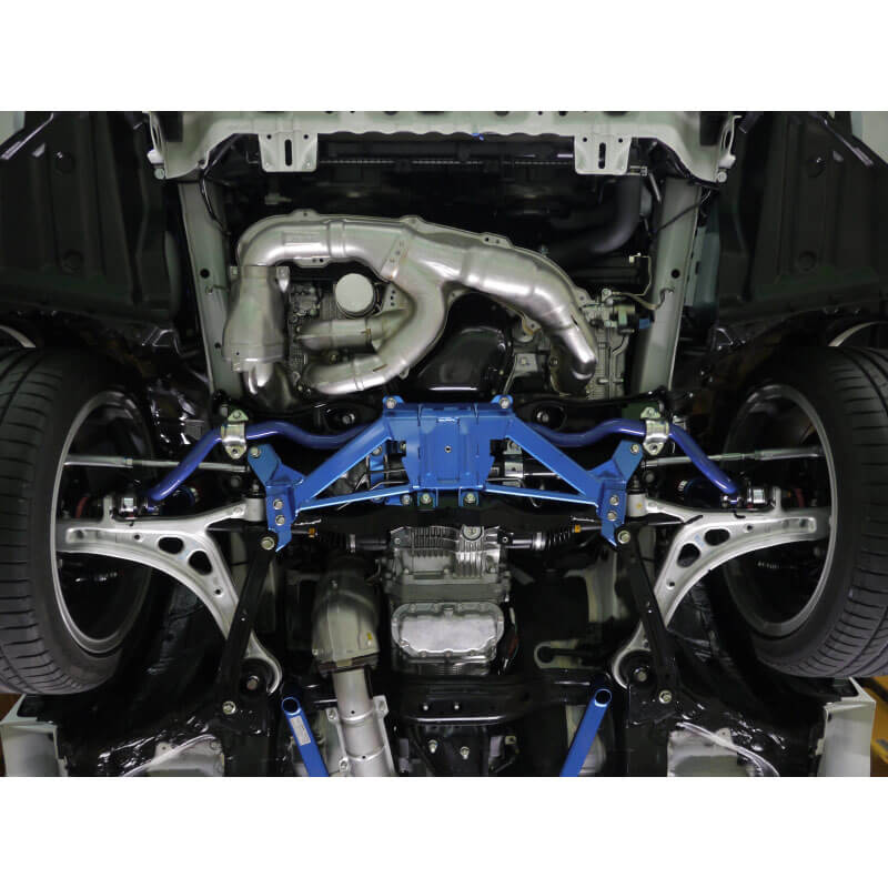 Cusco Front Power Brace (Crossmember), 2015-2021 STi - Angle 2