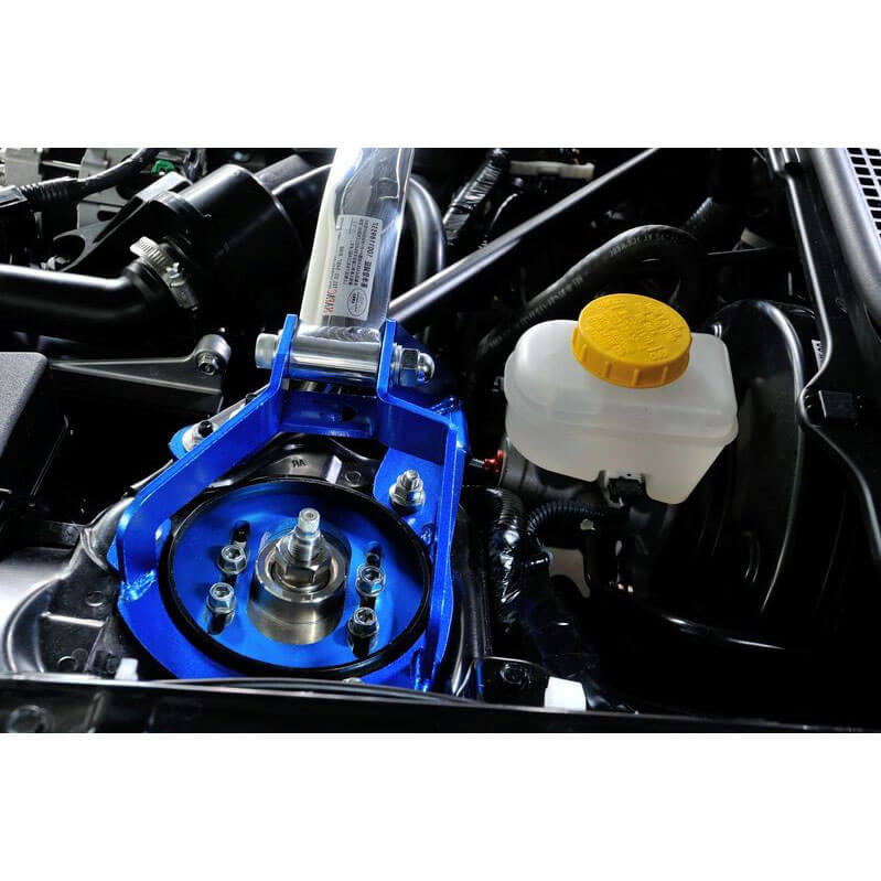 Cusco Front Strut Bar w/ Brake Cylinder Stopper (OS Type), 2013-2017 BRZ & FR-S - Angle 2