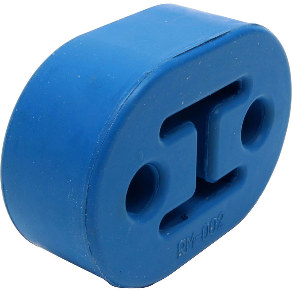 Cusco HD Exhaust Hanger (12mm x 40mm, Blue), 2008-2026 WRX/STi & BRZ/FR-S/86 - Angle 2