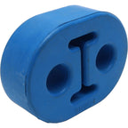 Cusco HD Exhaust Hanger (15mm x 35mm, Blue), 2002-2007 WRX & 2004-2007 STi - Angle 2