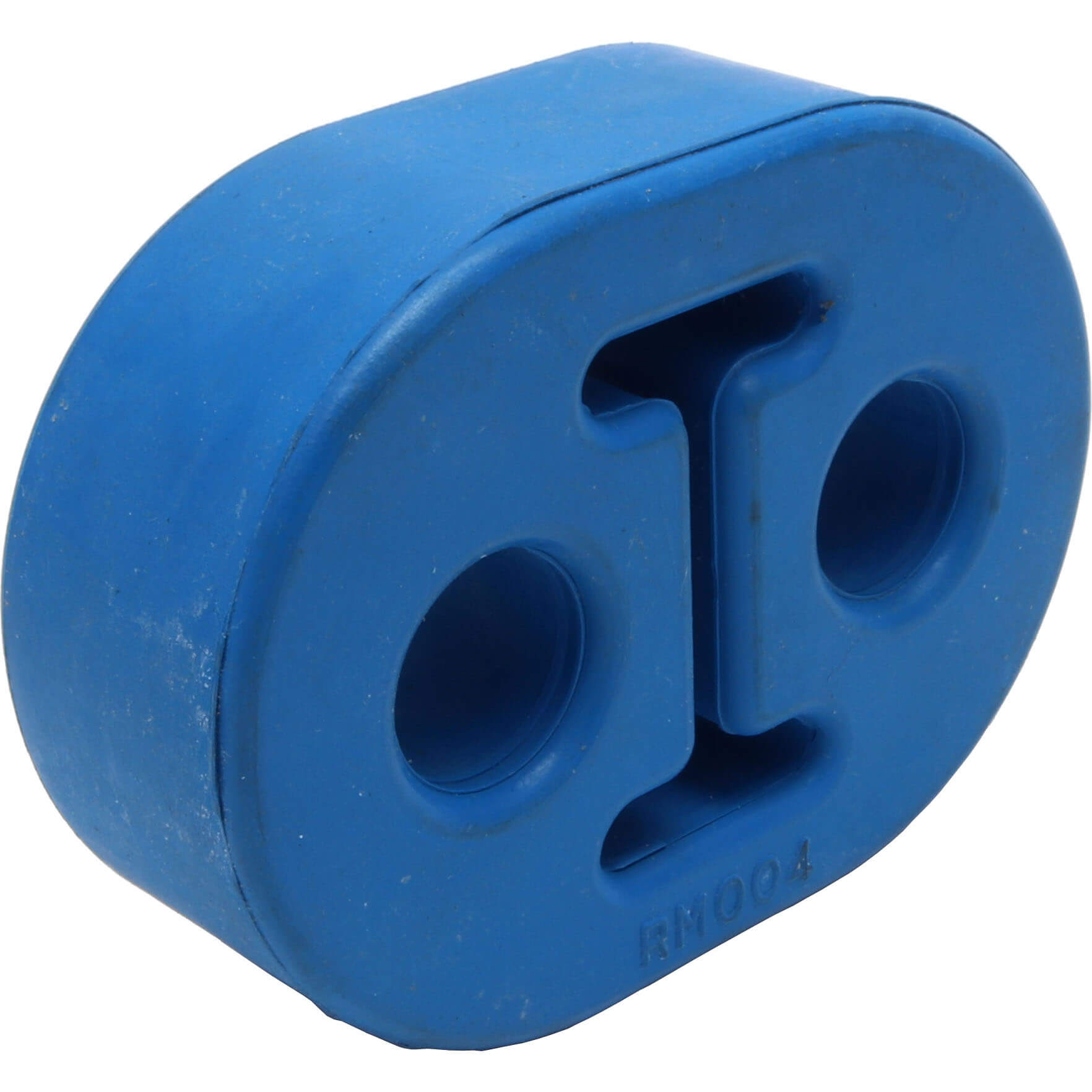 Cusco HD Exhaust Hanger (15mm x 35mm, Blue), 2002-2007 WRX & 2004-2007 STi - Angle 2