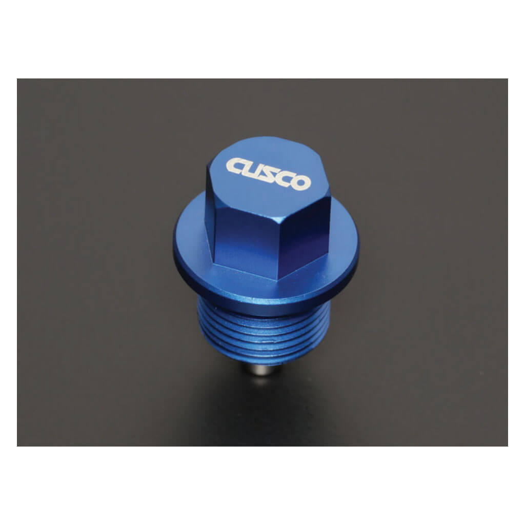 Cusco Magnetic Oil Pan Drain Plug Bolt (M20x1.5mm, Blue), Subaru