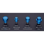 Cusco Magnetic Oil Pan Drain Plug Bolt (M20x1.5mm, Blue), Subaru - Angle 3