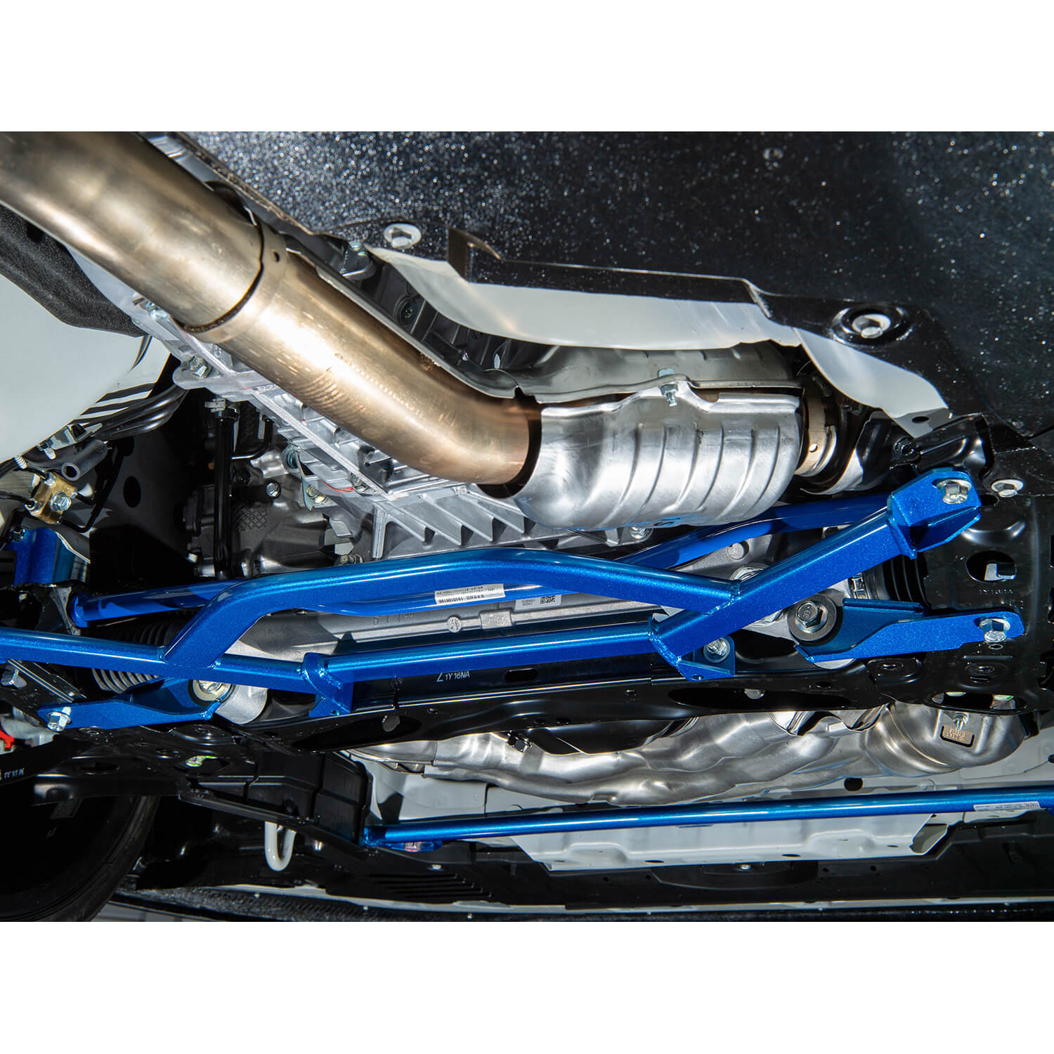 Cusco Power Brace Front Cross Member (Rear Side), 2022-2026 BRZ & GR86 - Angle 2