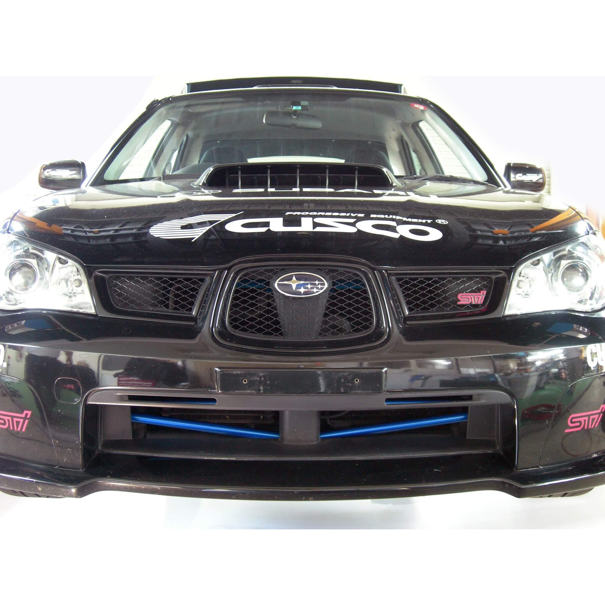 Cusco Power Brace (Front Member), 2006-2007 WRX (Sedan) & 2004-2007 STi - Angle 3