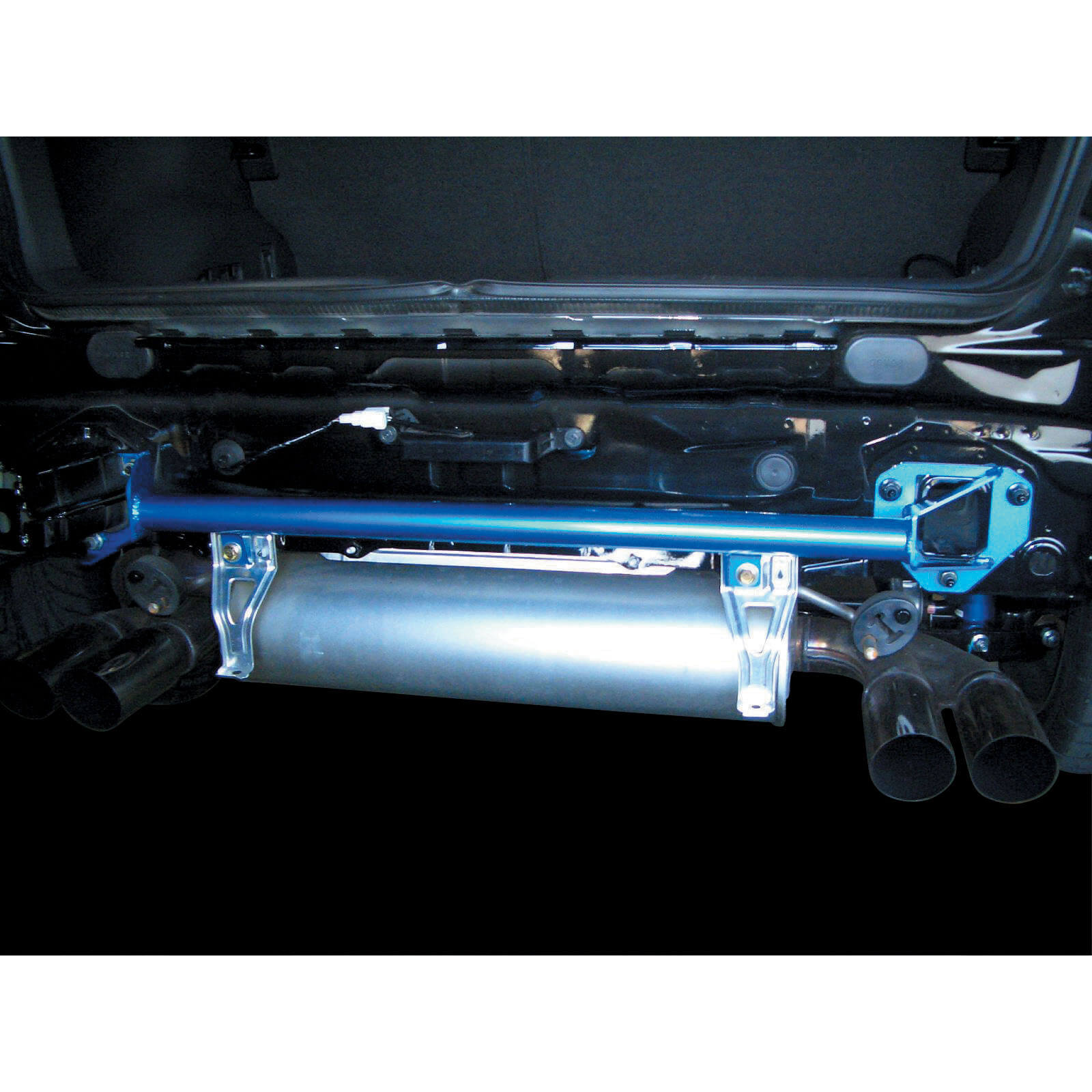 Cusco Power Brace (Rear End), 2008-2014 WRX & 2008-2014 STi - Angle 2