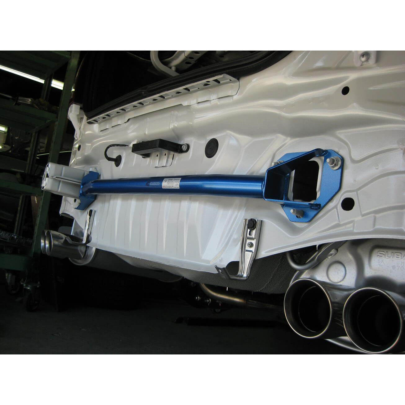 Cusco Power Brace (Rear End), 2008-2014 WRX & 2008-2014 STi - Angle 3