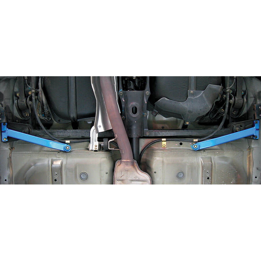 Cusco Power Brace (Rear Floor), 2002-2007 WRX & 2004-2007 STi - Angle 2