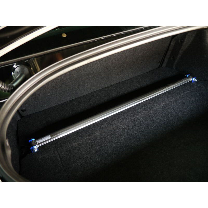 Cusco Rear Aluminum Strut Bar (Oval Shape Bar), 2013-2017 BRZ & FR-S - Angle 2