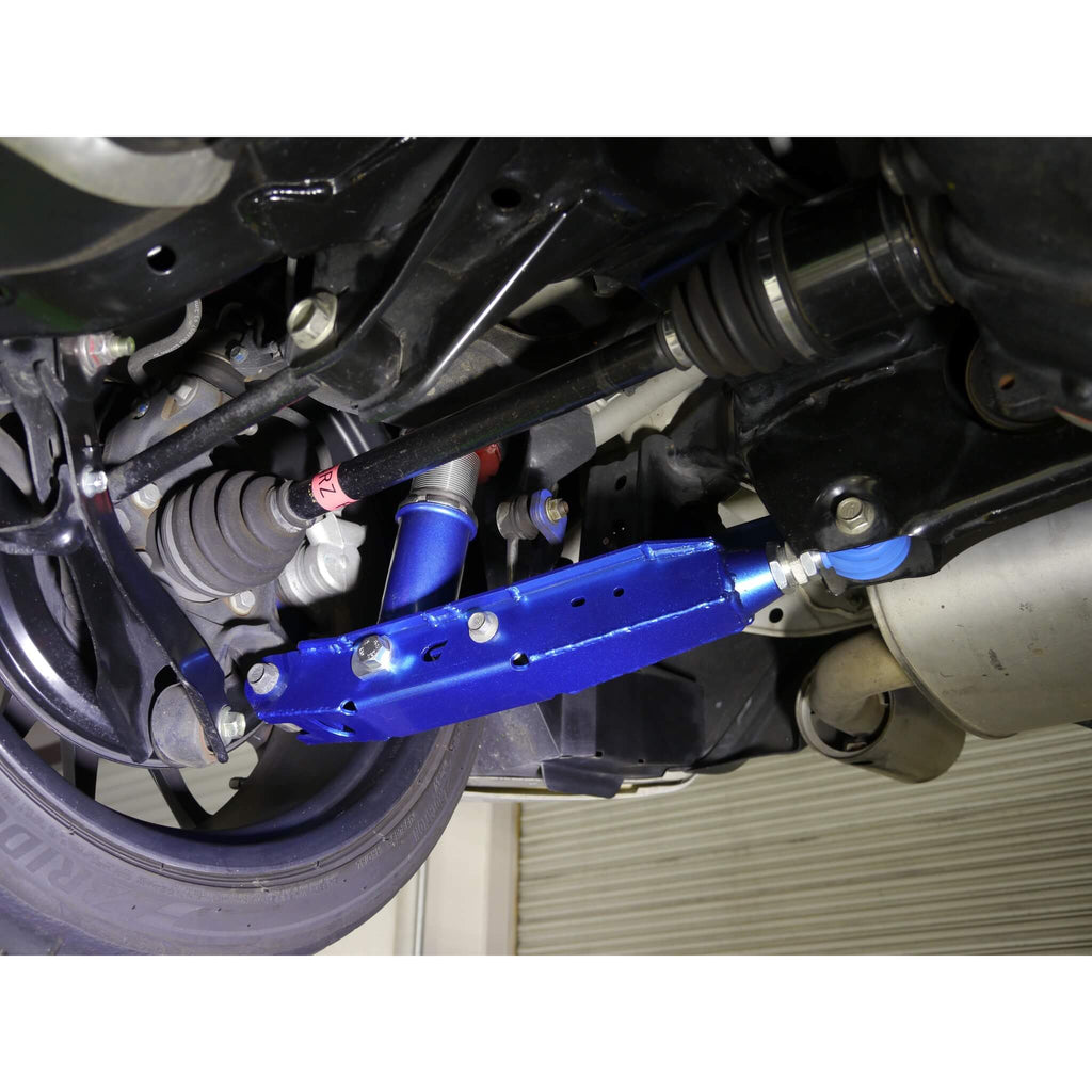Cusco Rear Lateral Link/Control Arms (Pillowball, Adj, Pair), 2008-2021 WRX/STi & 2013-2026 BRZ/FR-S/86 - Angle 2
