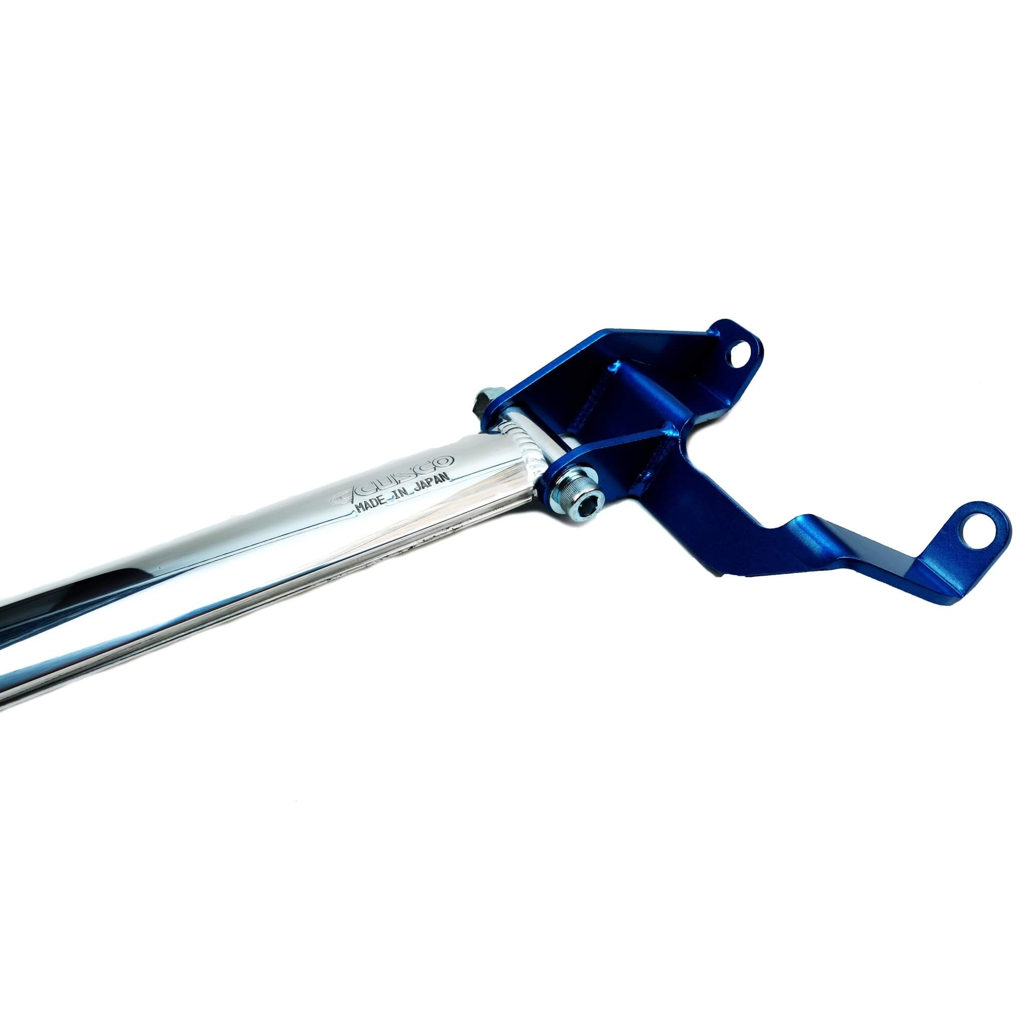 Cusco Rear OS Aluminum Strut Bar, 2008-2014 WRX & 2008-2014 STi - Angle 3