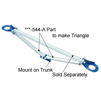 Cusco Rear Strut Tower Brace, 2002-2007 WRX & 2004-2007 STi - Angle 4