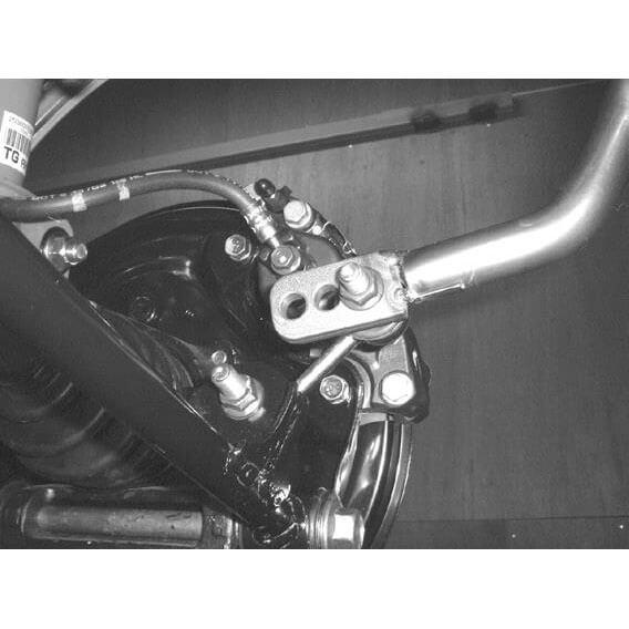 Cusco Rear Sway Bar (Adjustable, 22mm), 2004-2007 STi - Angle 3