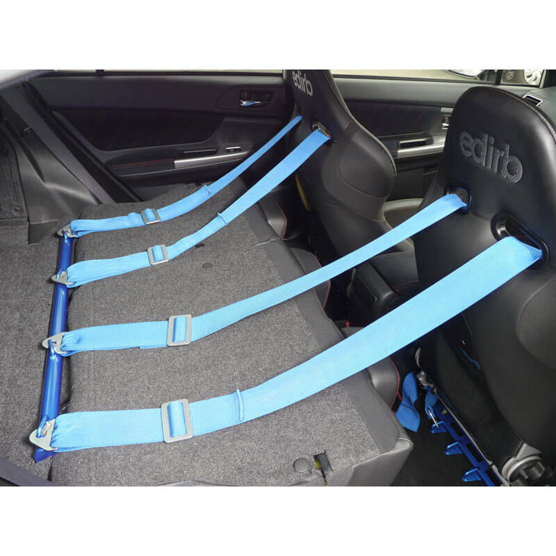 Cusco Rear Trunk Plus Power Brace, 2015-2021 WRX & STi - Angle 2