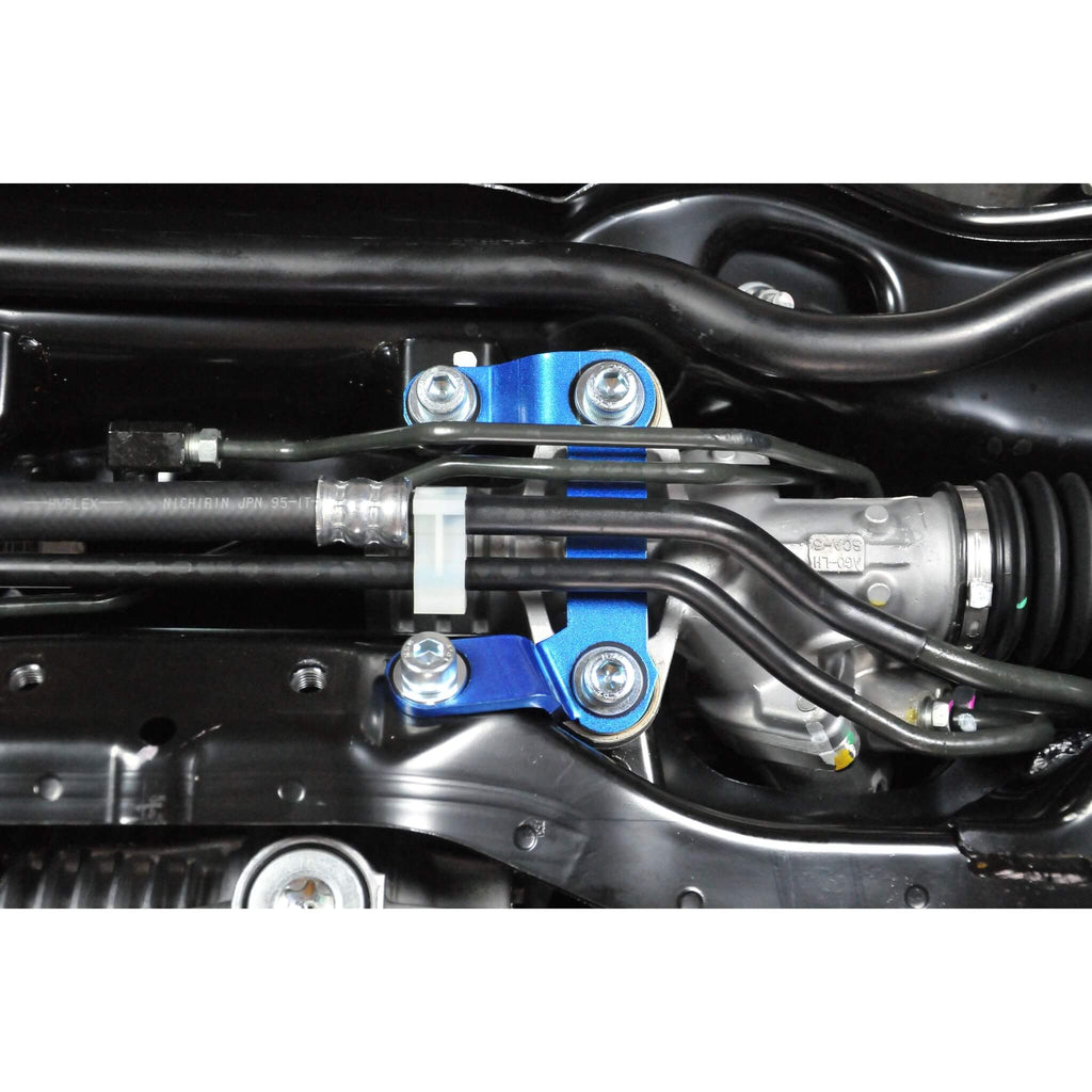 Cusco Steering Rack Power Brace, 2008-2014 WRX & 2008-2021 STi - Angle 6