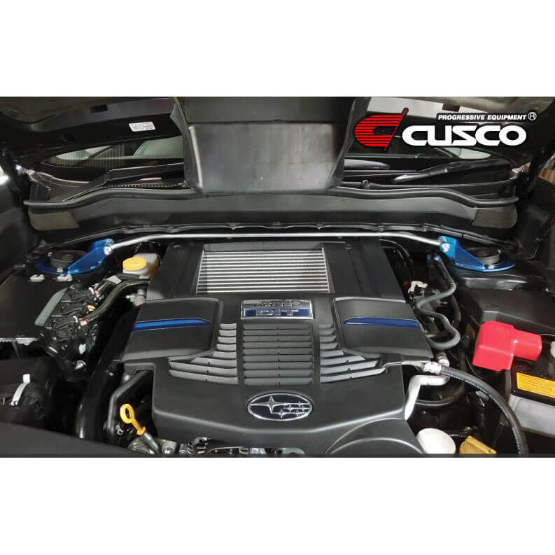 Cusco Type OS Front Strut Tower Brace, 2014-2015 Forester - Angle 4