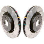 DBA 4000 T3 Series Rear Rotors (Slotted, Pair), 2008-2017 STi
