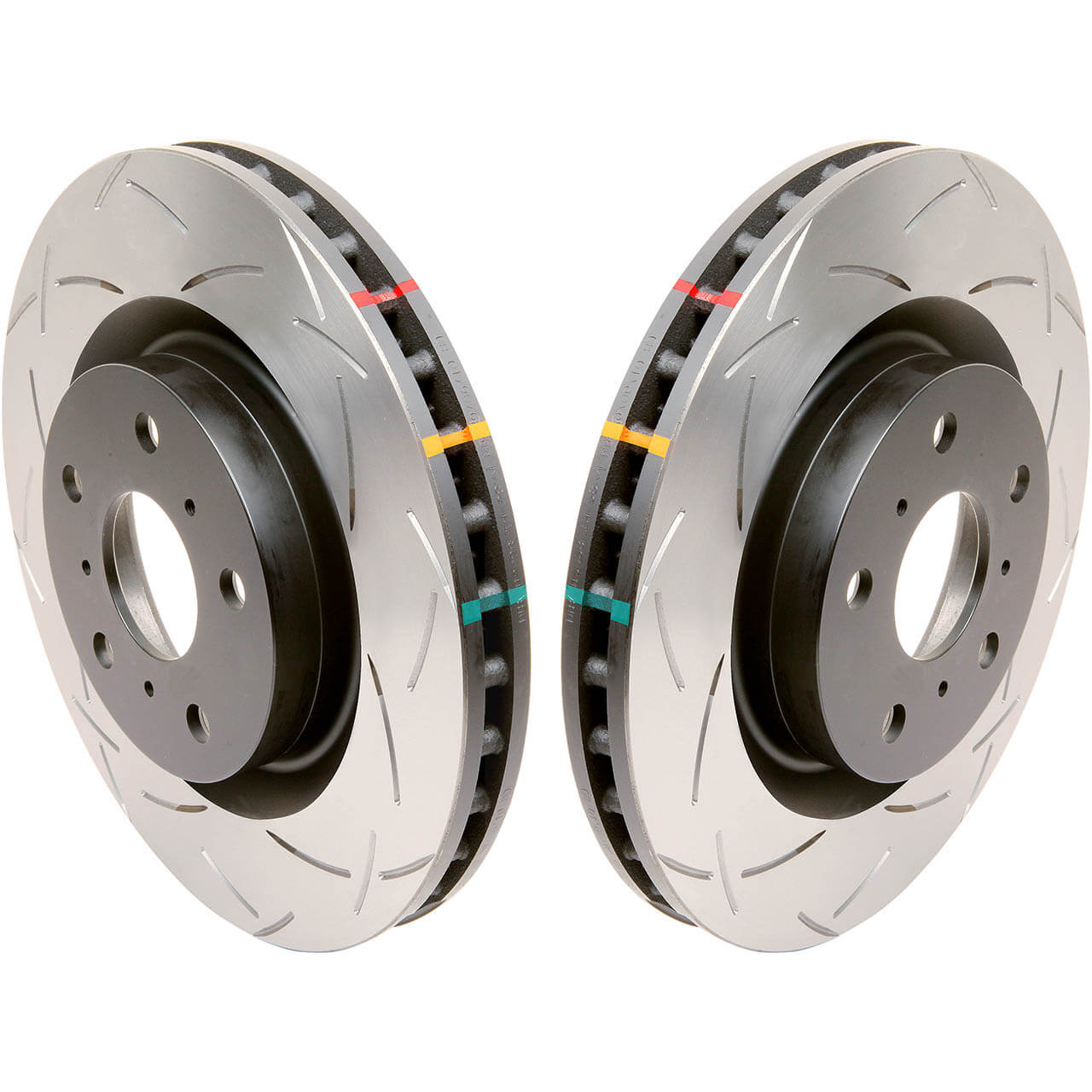 DBA 4000 T3 Series Rear Rotors (Slotted, Pair), 2008-2017 STi