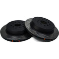 DBA 4000 T3 Series Rear Rotors (Slotted, Pair), 2013-2025 BRZ/FR-S/86/GR86