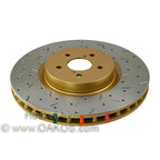 DBA 4000 XS Series Front Rotors (Drilled & Slotted, Pair), 2003-2006 EVO 8 & 9 - Angle 3