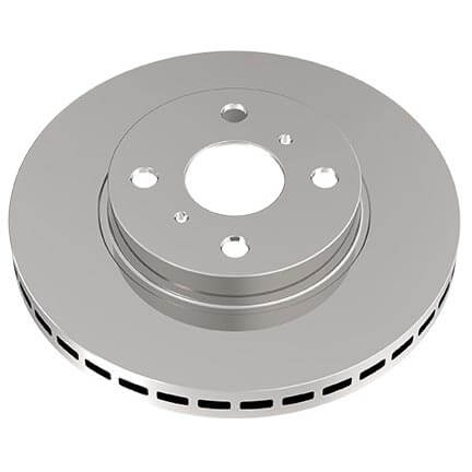DBA Rear En-Shield Brake Rotor (Each), 2018-2021 STi & 2024+ WRX TR/TS