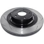 DBA Street Series T2 Front Rotors (Slotted, Pair), 2002-2014 WRX - Angle 2