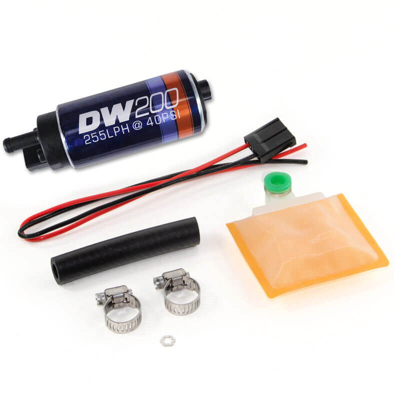 DeatschWerks DW200 255LPH Fuel Pump w/ Universal Install Kit