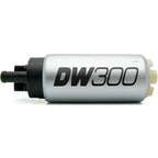 DeatschWerks DW300 320LPH Fuel Pump w/ Install Kit, 2002-2007 WRX & STi - Angle 2